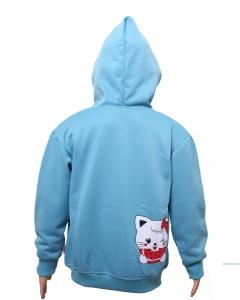 Jaket Cat Semangka biru