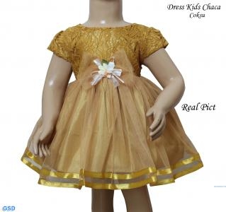 Dress Kids Chaca kuning