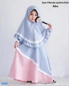 syari renda syahira kids biru