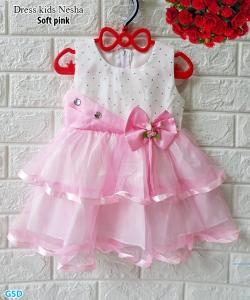 Dress kids nesha red