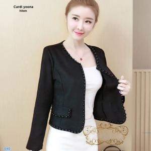 Cardi yoona hitam