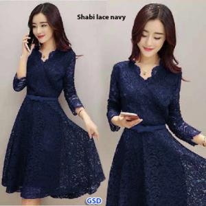 Shabi lace navy