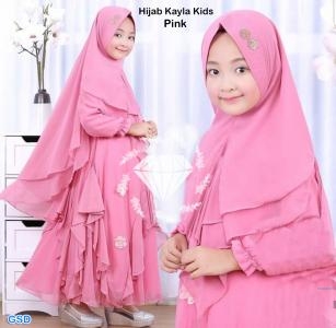 Hijab Kayla kids kuning