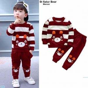 St salur bear maroon