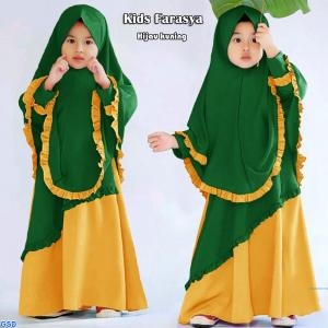 Kids Farasya kuning hijau