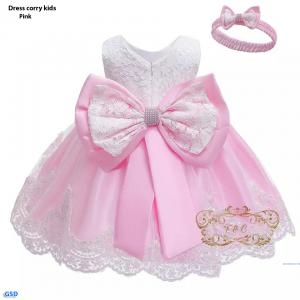 Dress corry kids pink