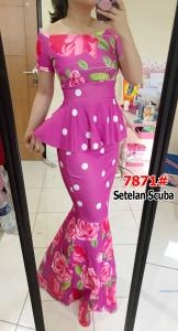 Setelan Import 7871 putih