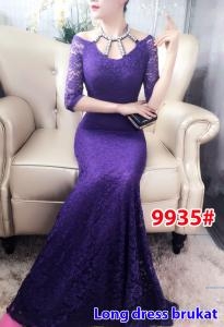 Longdress import 9935 ungu