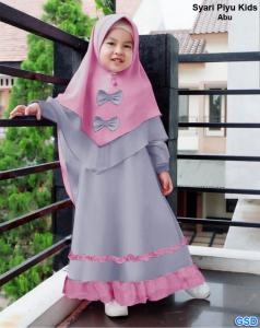 Syari yuyun kids maroon