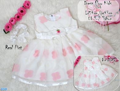 Dress Kids Flow pink