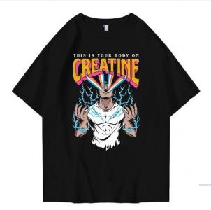 Hi VABA Oversized Creatine Tshirt | Kaos Streetwear Unisex Tee