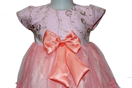 Dress kids ariela peach