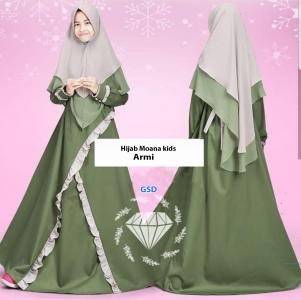 Hijab moana kids dusty