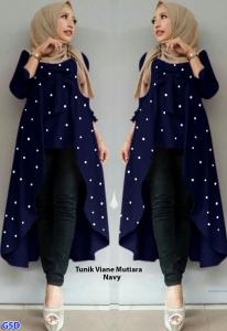 Tunik Viane mutiara milo