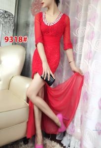 Dress import 9318 red