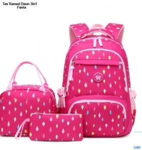 Tas Ransel Daun 3in1 navy