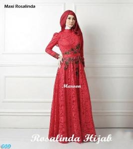 Maxi Rosalinda Maroon