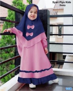 Syari Yuyun kids navy