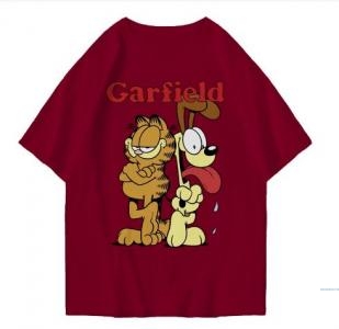 Hi VABA Oversized Garfield Tshirt | Kaos Streetwear Unisex Tee