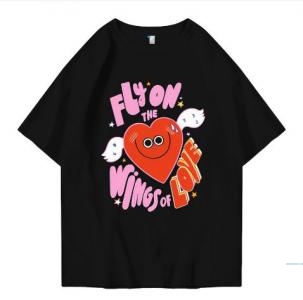 Hi VABA Oversized Fly On The Wings Of Love Tshirt | Kaos Streetwear Unisex Tee