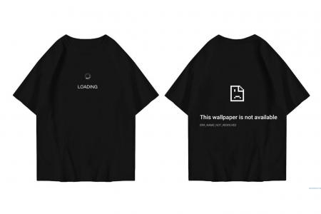 Hi VABA Oversized Error Connection Tshirt | Kaos Streetwear Unisex Tee