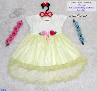 Dress Kids Penguin kuning