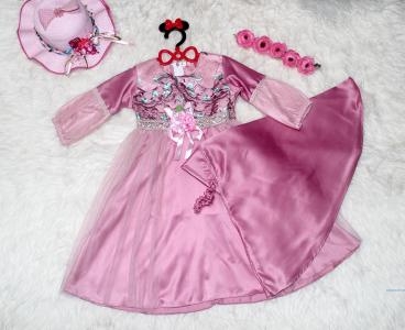 Set Gamis Anak Amina Dusty