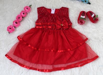 Dress Nuri Kids Red