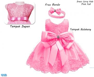 Dress Corry Kids Pink Full