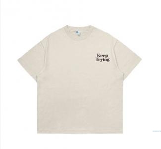 Hi VABA Oversized Keep Trying Tshirt | Kaos Streetwear Unisex Tee