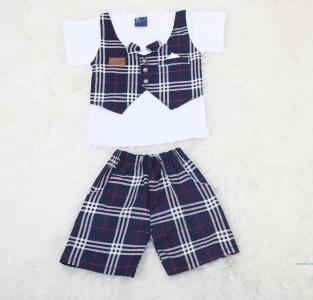 Set kotak 1987 navy