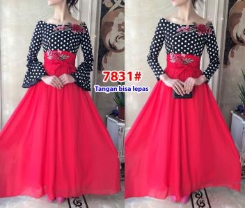 Longdress import 7831 red