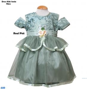 Dress Kids Sonia Hijau