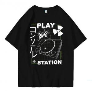 Hi VABA Oversized Playstation Tshirt | Kaos Streetwear Unisex Tee