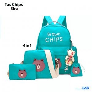 Tas chips 4in1 biru