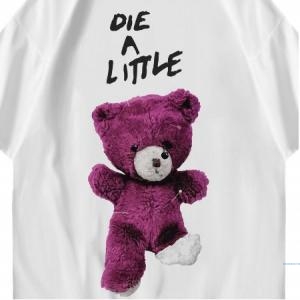 Hi VABA Oversized Die A Little Tshirt | Kaos Streetwear Unisex Tee