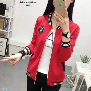 Jaket Madelina red