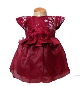 Dress Kids Jeni maroon