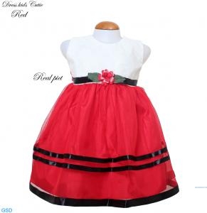 Dress kids cutie red