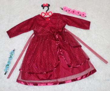 Hijab Kids VL05 Maroon