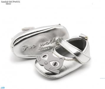 Sandal girl Pw031 silver