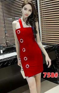 Dress import 758 red