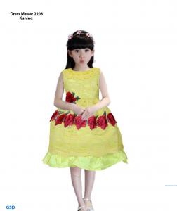 Dress Mawar 2208 kuning