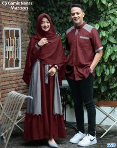 Cp Gamis Nanaz Hitam