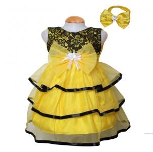 Dress Kids Cabbi kuning