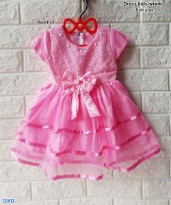 Dress kids wiwik red