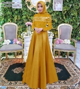 Maxi Daniar kuning