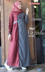 Maxi Nazalia maroon-mx zalia