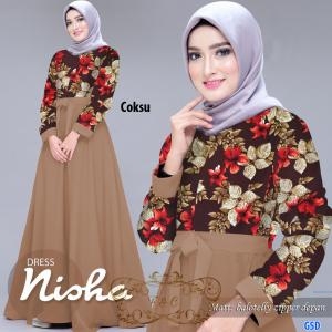 Maxi nisha maroon