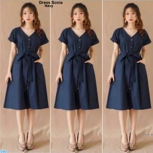 Dress Sonia Navy